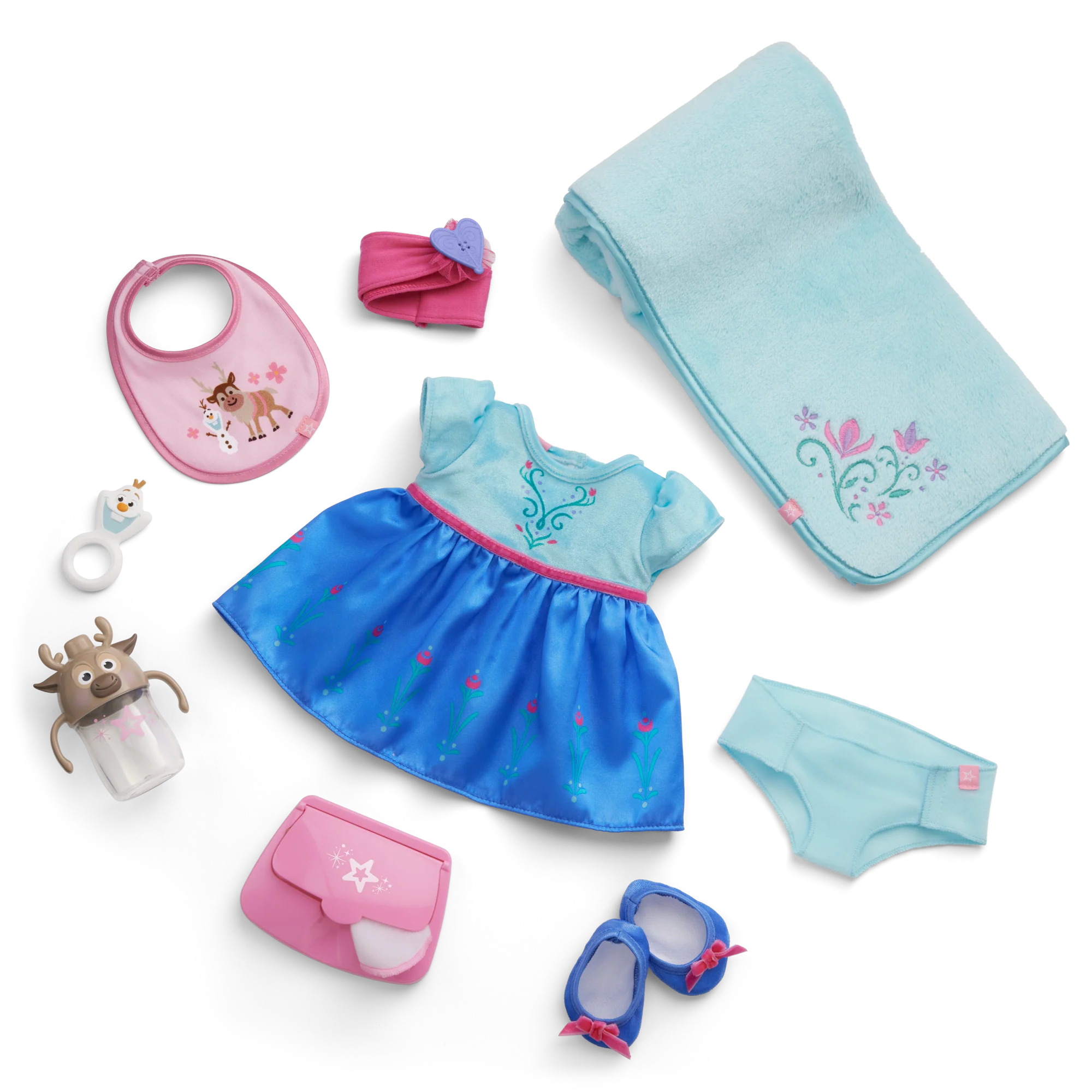 Disney Frozen Anna Cuddle & Care Set with Bitty Baby® Doll by American Girl® 2 Disney Frozen Anna Cuddle & Care Set with Bitty Baby® Doll by American Girl®