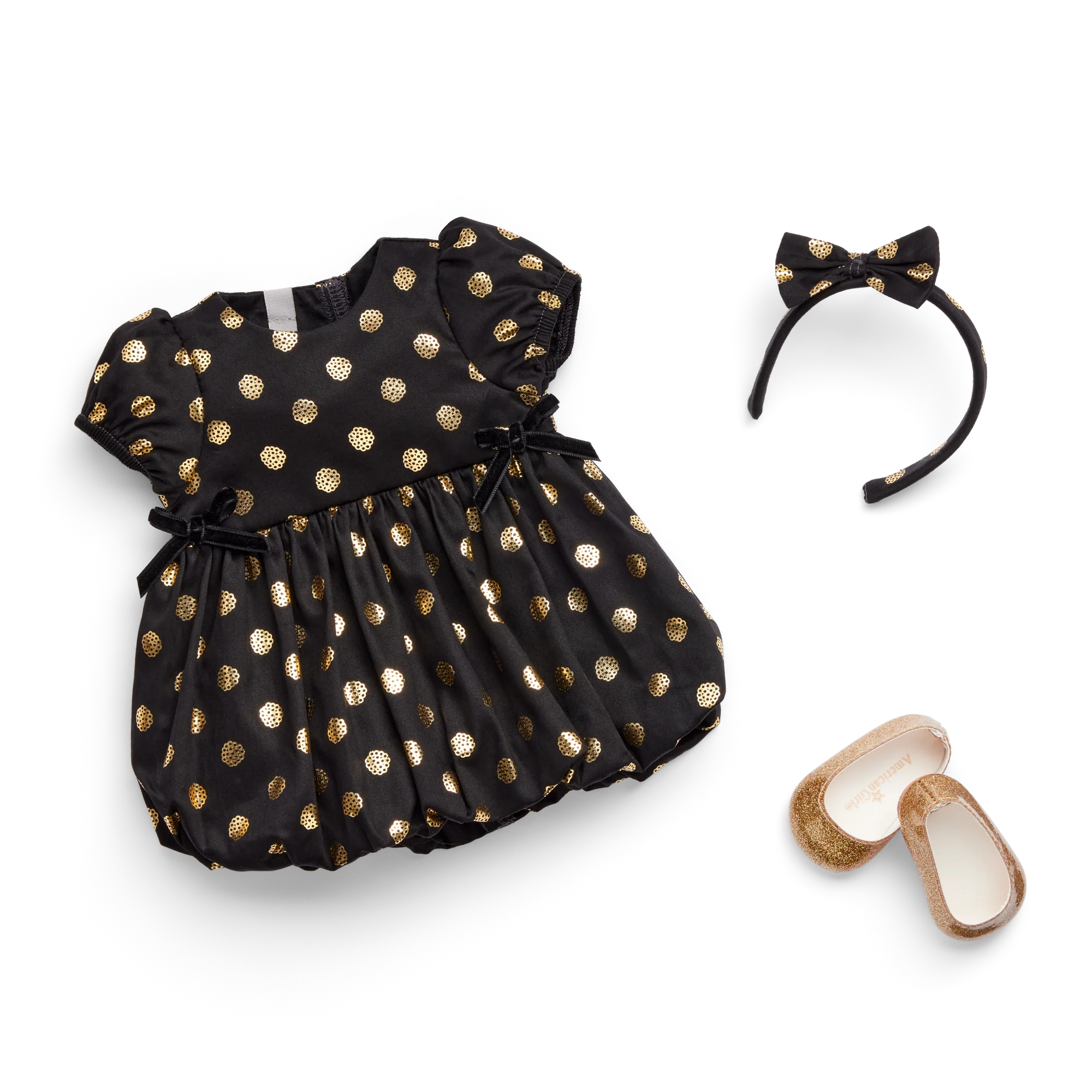 American Girl® x J.Crew Bubble-Skirt Party Outfit for Bitty Baby® Dolls