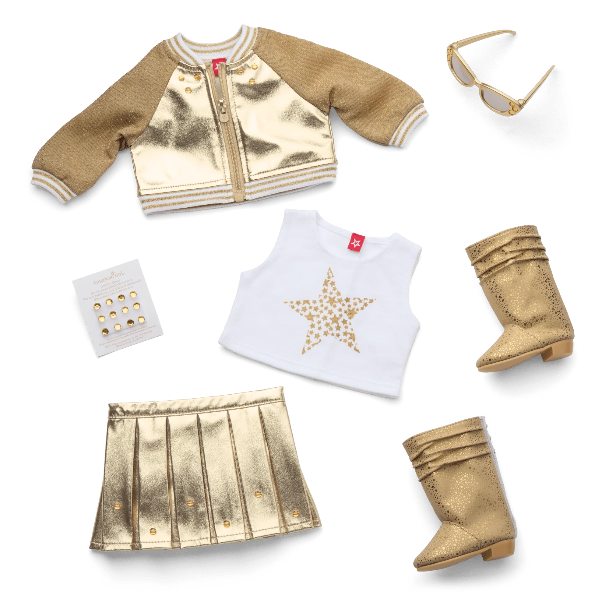 November Topaz Pizzazz Outfit for 18-inch Dolls