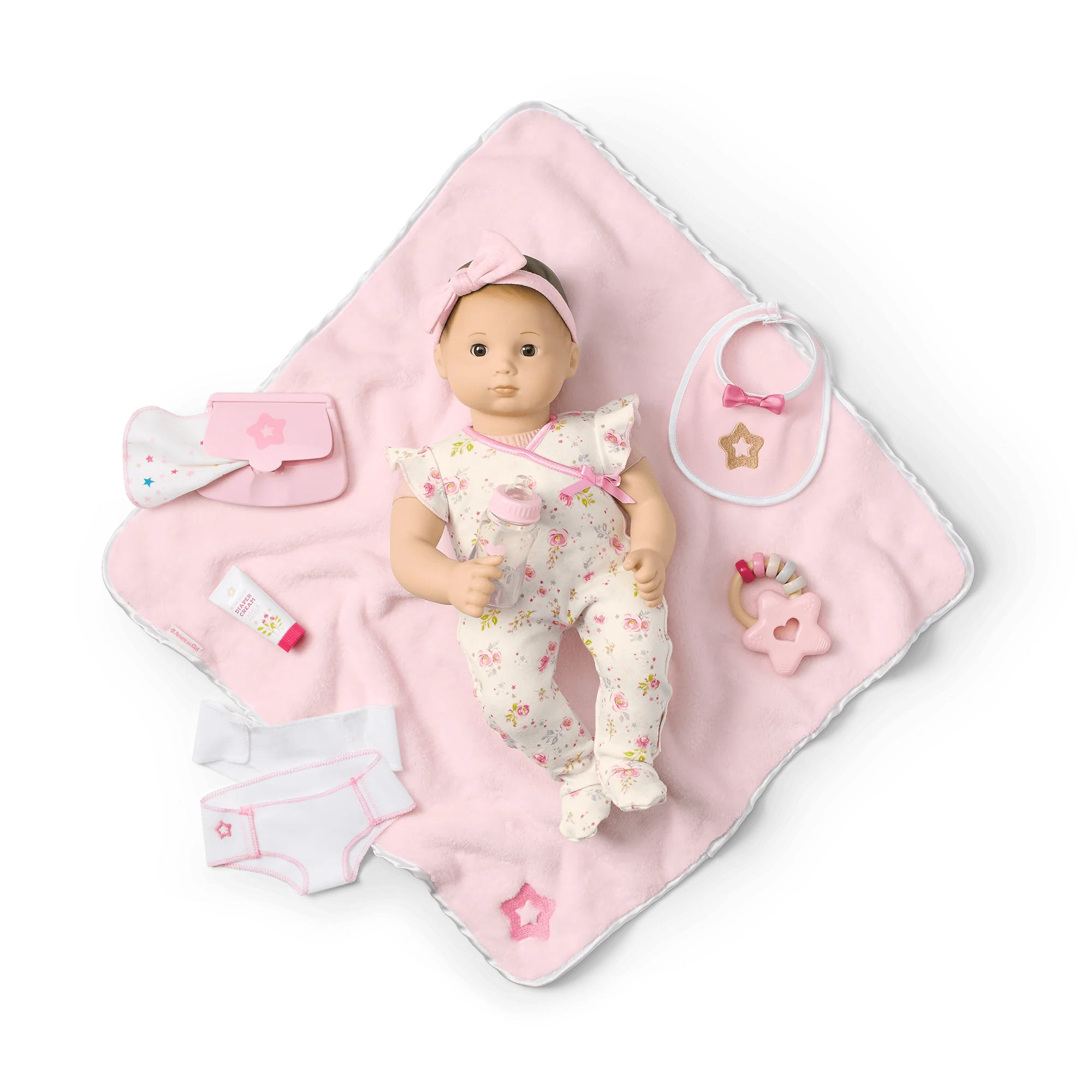 Bitty Baby® Doll #2 with brown hair Care & Play Set 3 Bitty Baby® Doll #2 with brown hair Care & Play Set