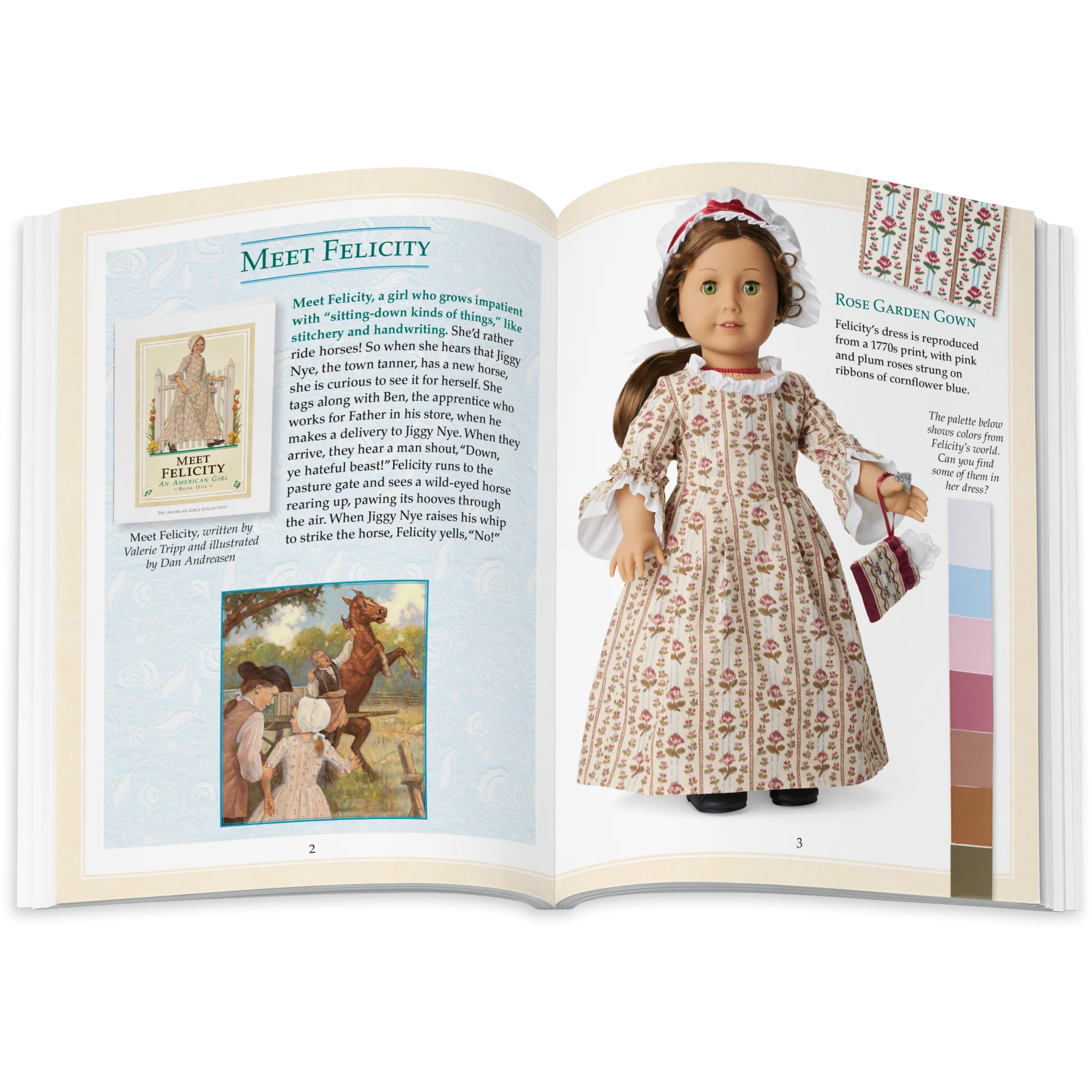 Felicity Merriman™ 18-inch Doll, Book & Accessories (Historical Characters) 12 Felicity Merriman™ 18-inch Doll, Book & Accessories (Historical Characters)
