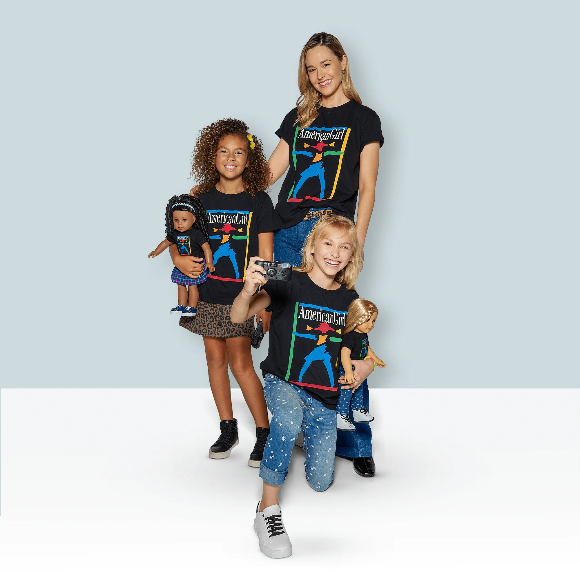 American Girl Today™ Tees for Girls & 18-inch Dolls (Historical Characters) 8 American Girl Today™ Tees for Girls & 18-inch Dolls (Historical Characters)