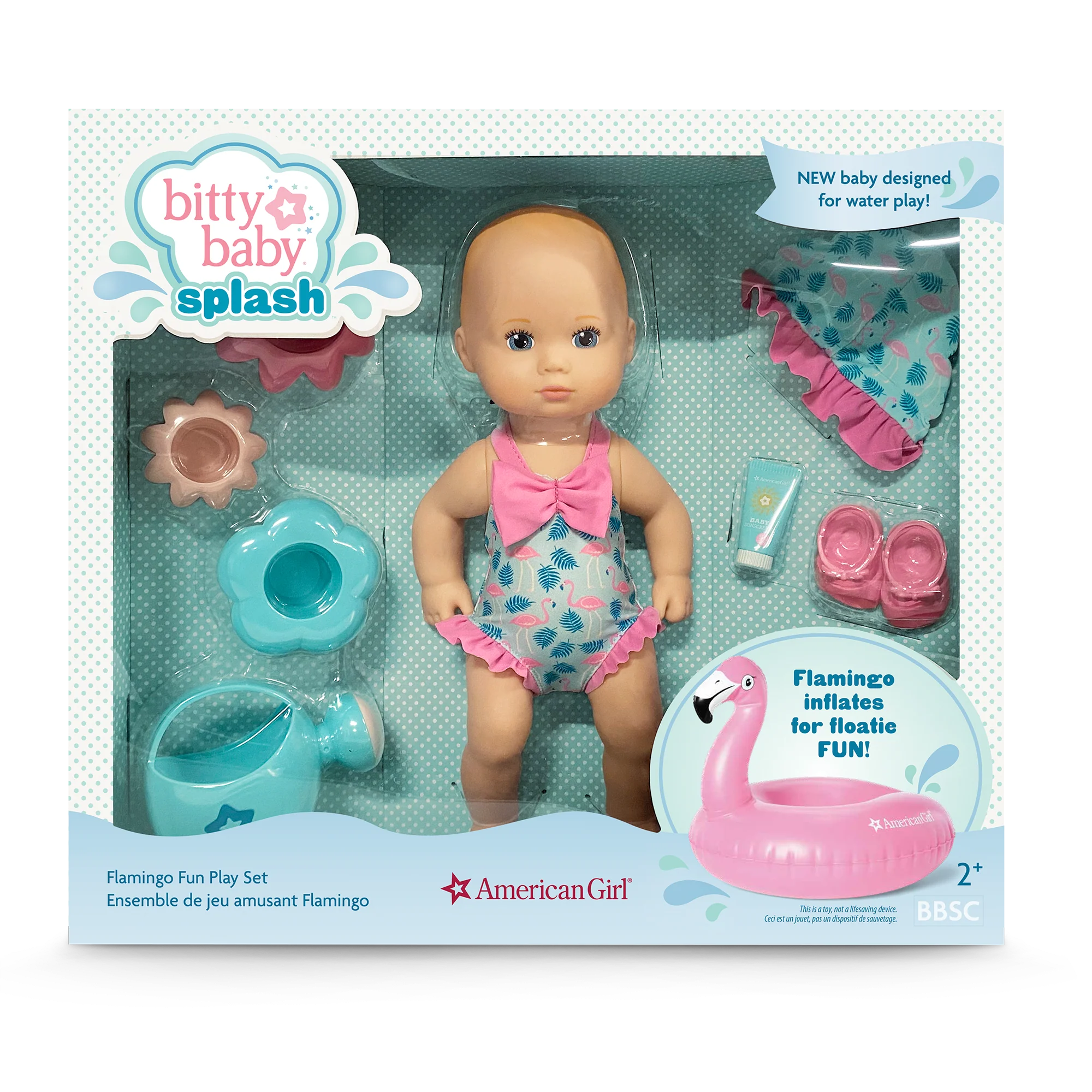 Flamingo Fun Play Set (Bitty Baby® Splash™) 8 Flamingo Fun Play Set (Bitty Baby® Splash™)