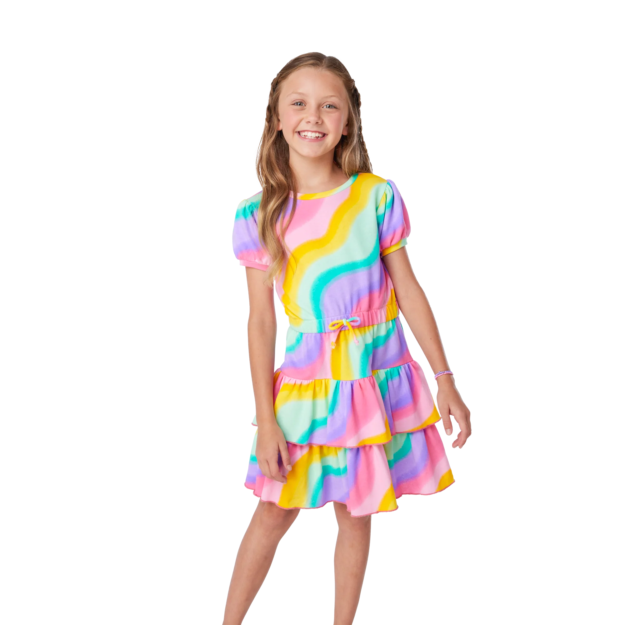Summer’s™ Rainbow Swirl Dress for Girls (Girl of the Year™ 2025)