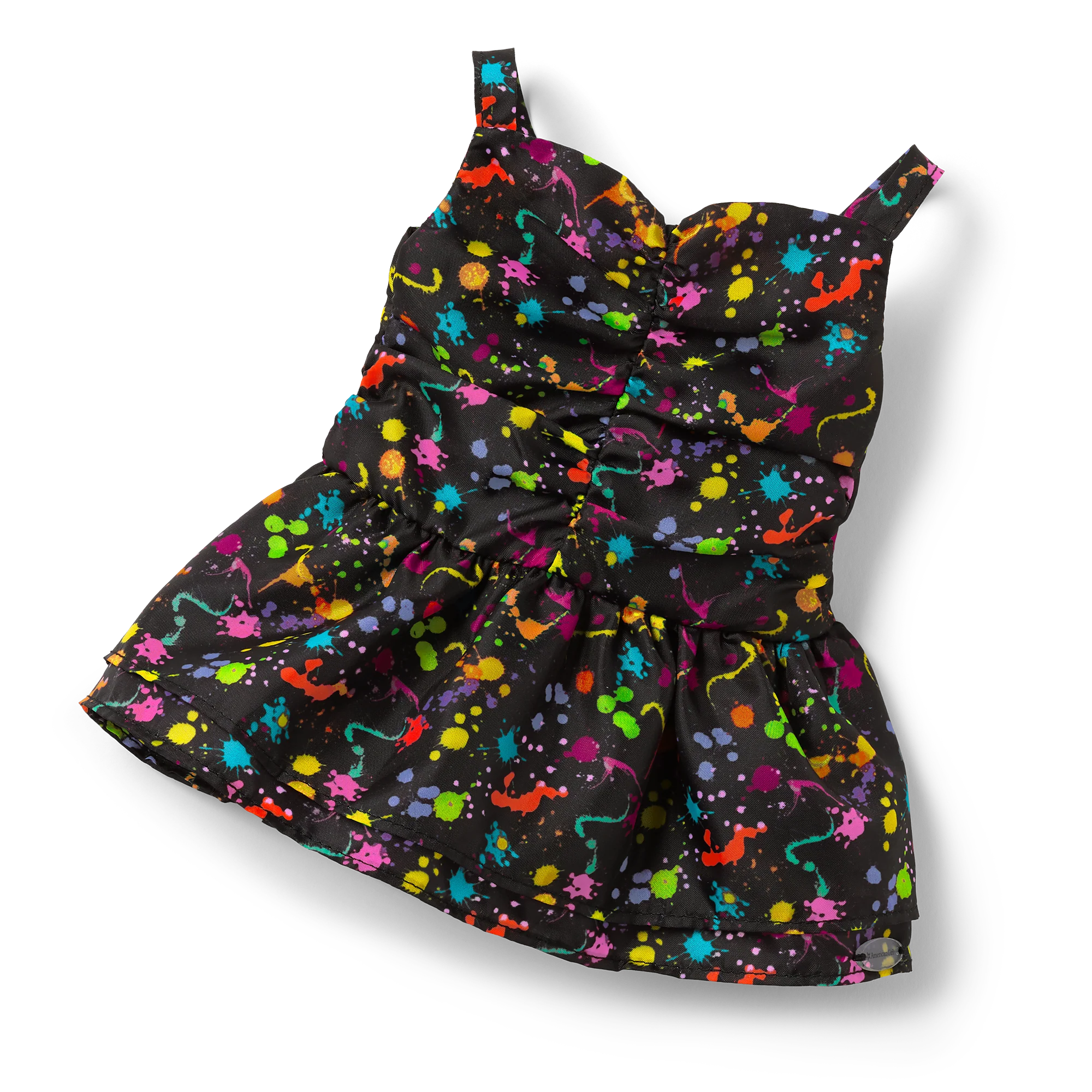 Courtney's™ Splatter Print Dress for 18-inch Dolls (Historical Characters)